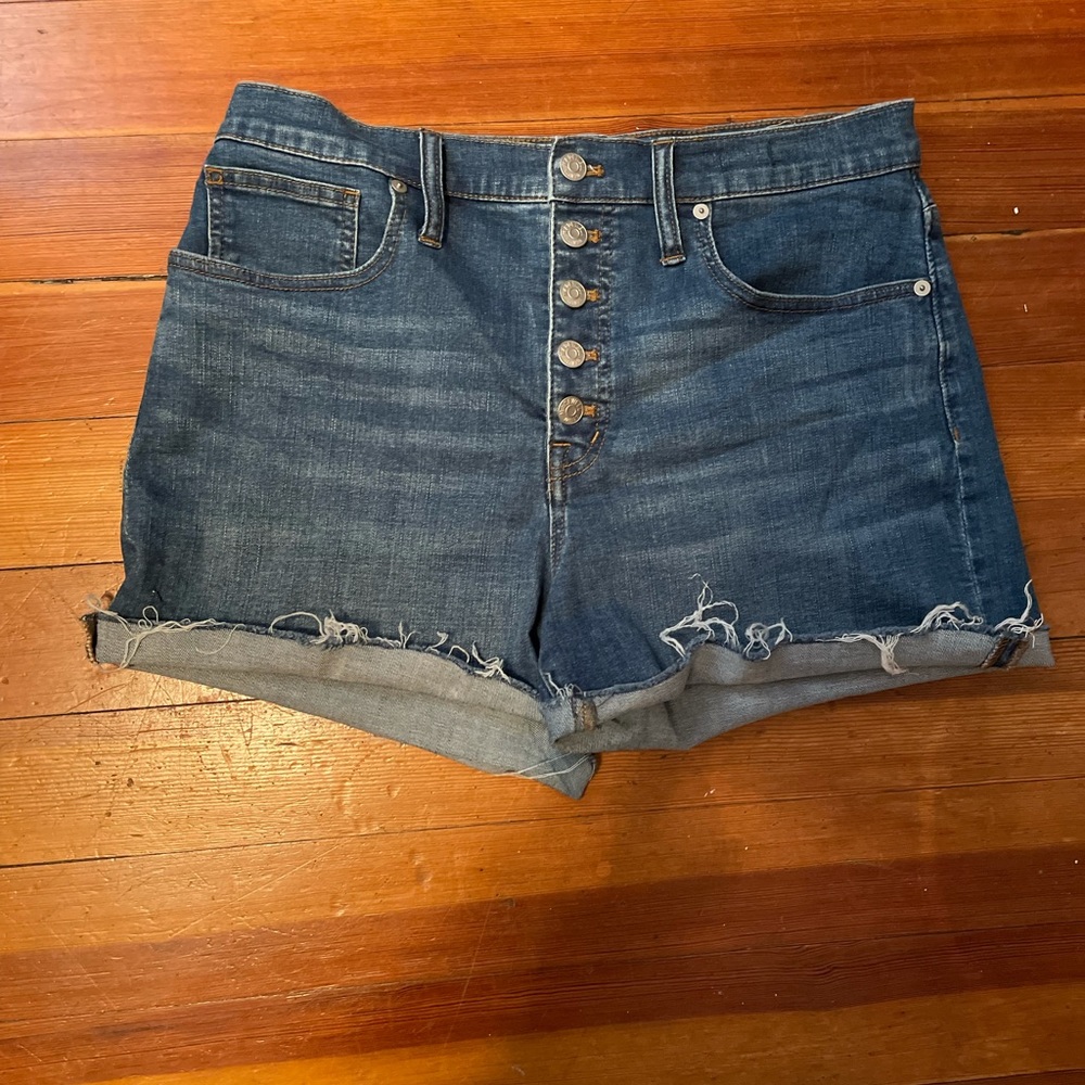 Madewell High Rise Denim Shorts